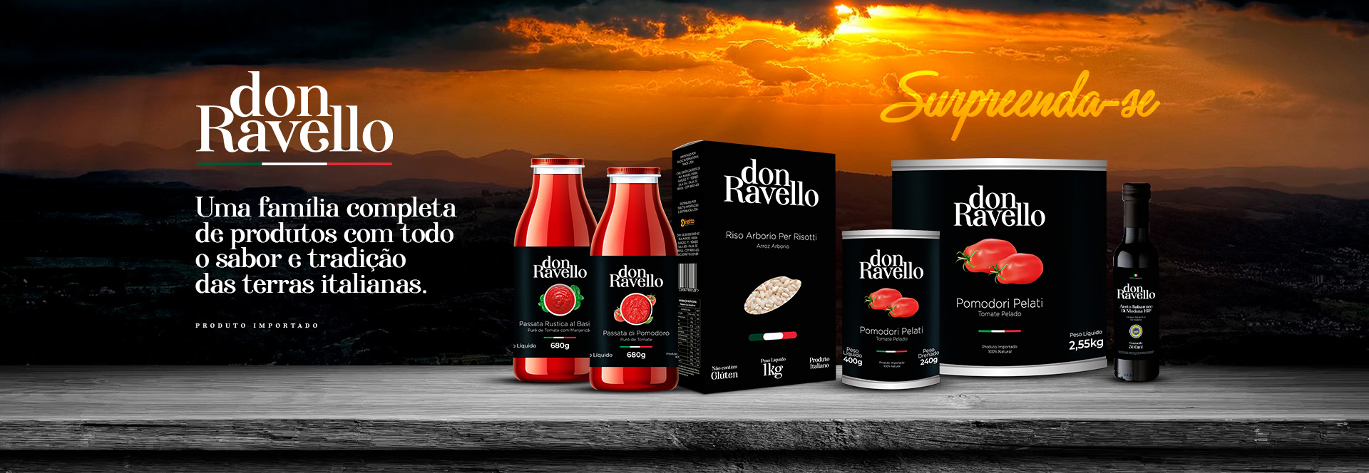 Banner Família Don Ravello (Desktop)