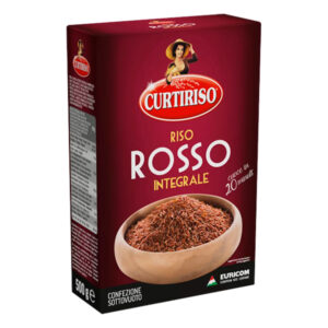 ARROZ ITALIANO VERMELHO INTEGRAL - CURTIRISO - 12x500G
