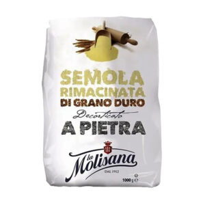 SEMOLA DI GRANO DURO RIMACINATA LA MOLISANA - 12X1KG