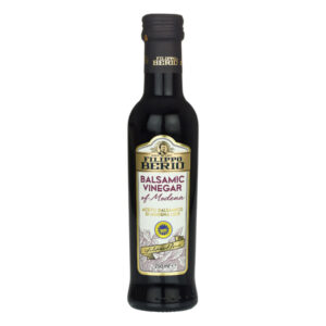 VINAGRE ACETO BALSÂMICO DI MODENA IGP FILIPPO BERIO - 12x250ML