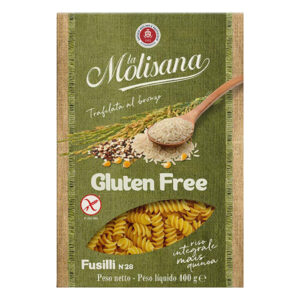 MASSA FUSILLI SEM GLUTEN LA MOLISANA - 14X400G