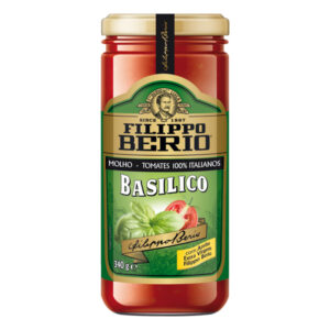 MOLHO TOMATE BASÍLICO FILIPPO BERIO 6X340G