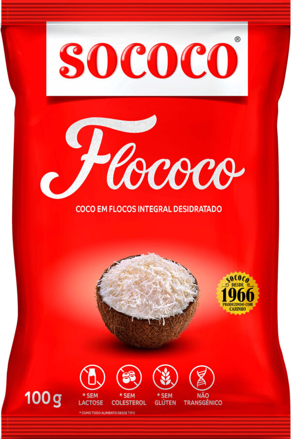COCO EM FLOCOS FLOCOCO 24X100GRS