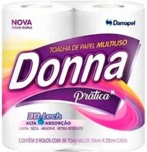 PAPEL TOALHA DONNA 12X100 TOALHAS