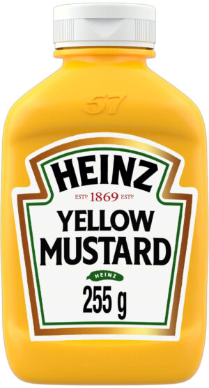 MOSTARDA HEINZ 255GRS FRASCO