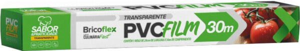FILME PVC BRICOFLEX 30MTX28CM C/25UN