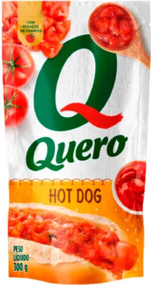 MOLHO PRONTO QUERO SACHE 24X300GRS HOT DOG