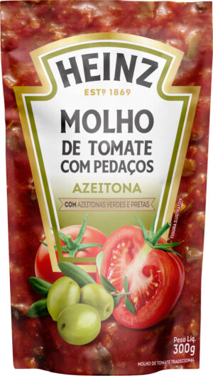 MOLHO HEINZ 24X300GRS AZEITONA SACHE