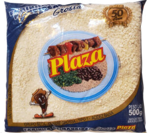 FARINHA MANDIOCA PLAZA GROSSA 20X500GRS