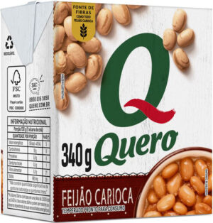 FEIJAO CARIOCA PRONTO QUERO 24X340GRS TP